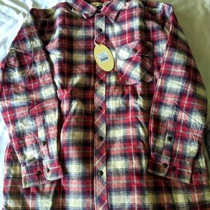 Backpacker flannel/quilt jacket shirt